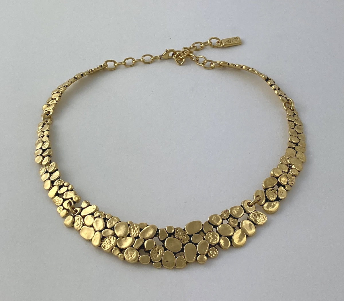 Bracelet Moderniste En Métal Argenté Signé J Boetsch Creation - Occasion Bon état, Style Contemporain